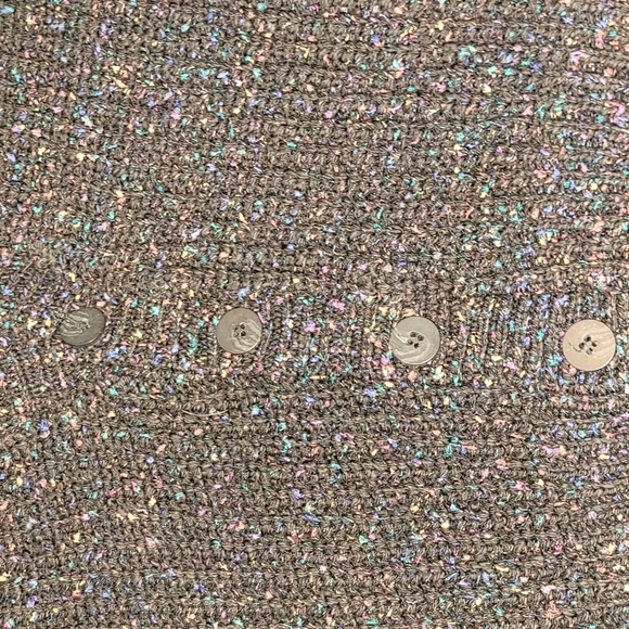 Vintage. Made in USA. Tony Lambert. 100% cotton knitted button vest. Medium. - Picture 5 of 14